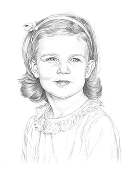 Florence pencil portrait